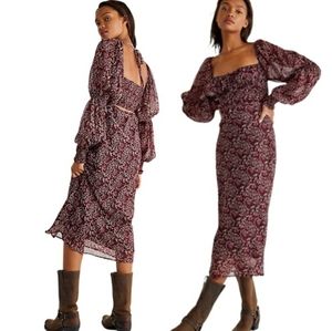 FP Glow Up Floral Midi Dress